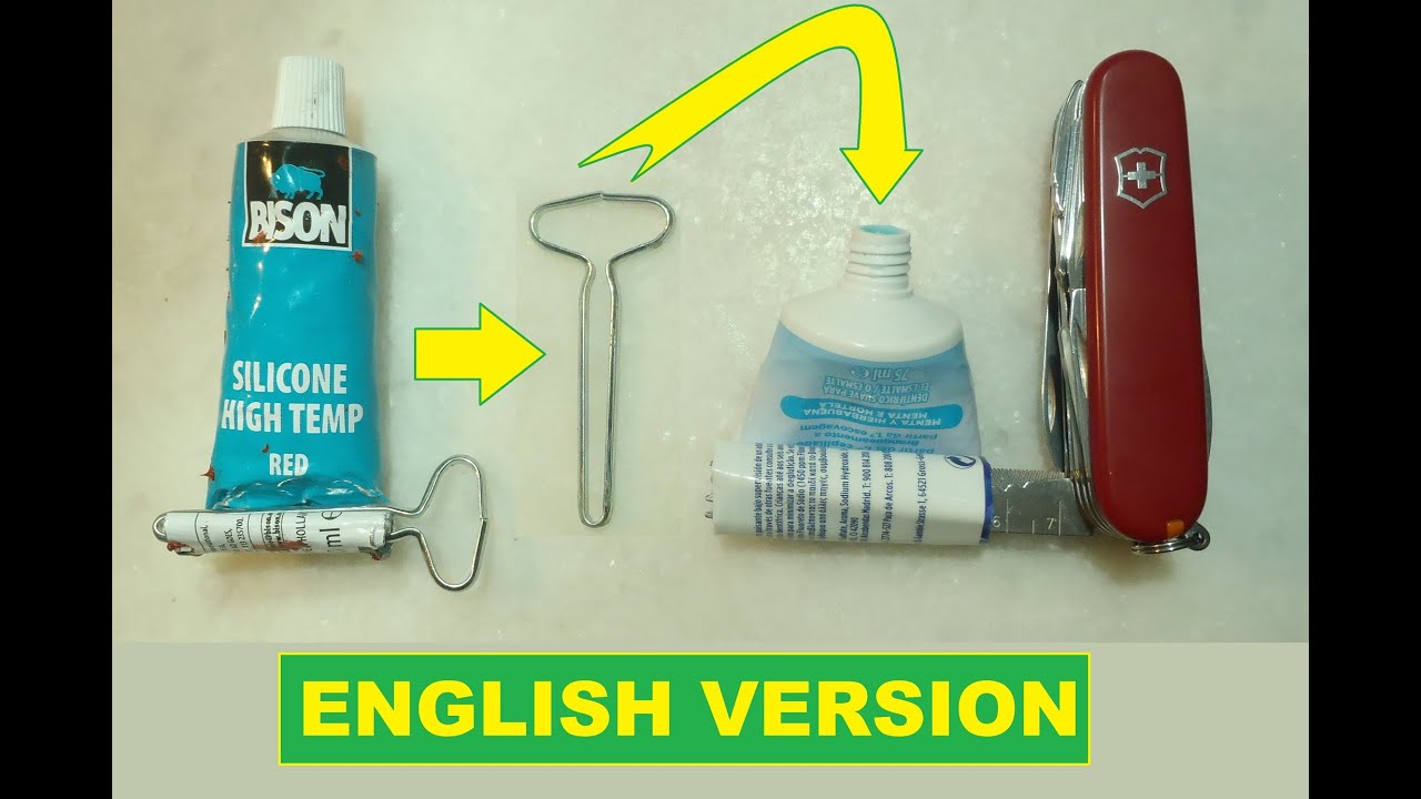 Swiss Army Knife Hidden FunctionTube Squeezer Roller Key? (EN). YouTube