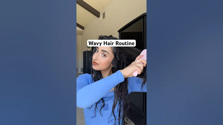 If your hair is frizzy.. try out this wavy hair routine!
