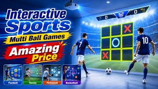 How to Turn Your Interactive Wall into a Multi Ball Sports System | Tennis & Pickleball Games screenshot 2