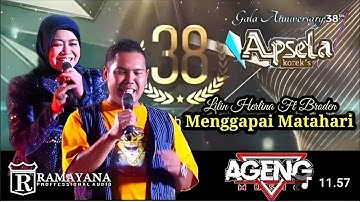 MENGGAPAI MATAHARI [ CIPT. RHOMA IRAMA ] - BRODIEN & LILIN HERLINA - AGENG MUSIC LIVE APSELA 2025