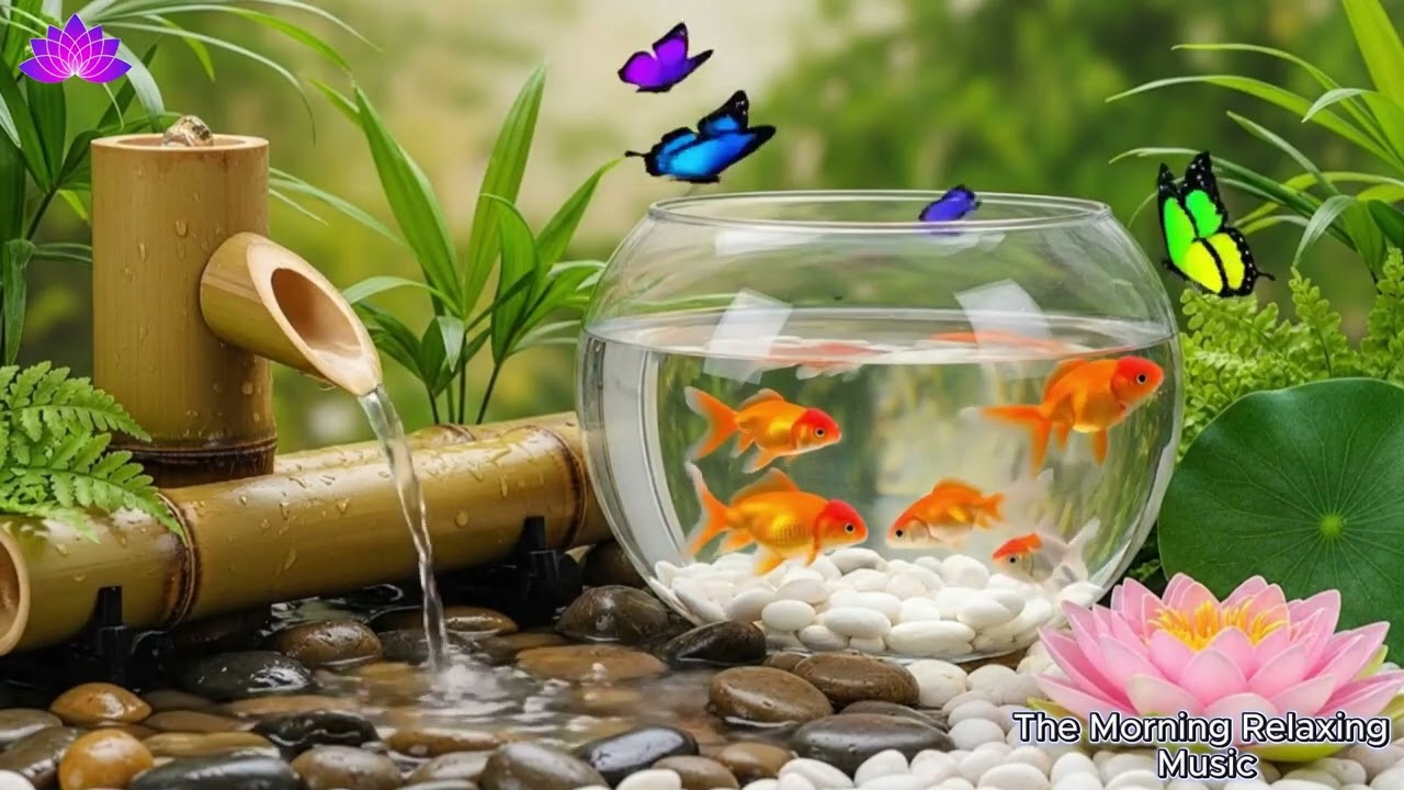 Relaxing Piano Music with Flowing Water 🌿 Calming Sounds for Meditation, Stress Relief & Deep Peace