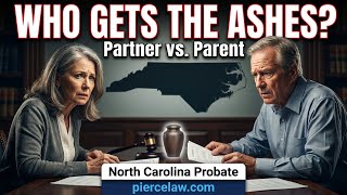 Can a parent claim cremated remains if the will is silent? | NC