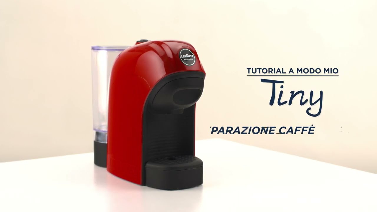 Cafetera Tiny - Lavazza A Modo Mio - YouTube