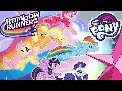 MLP Rainbow Runners - ALL Ponies FULL Walkthrough (a bit boosted:-)