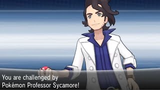 Pokemon Ancestral X - vs. Professor Sycamore in Couriway Town