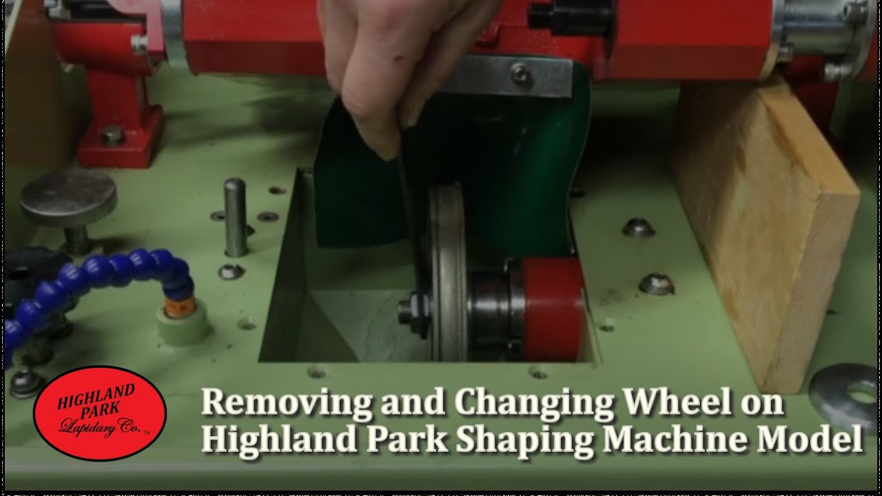 Removing and Changing Wheel on Highland Park Shaping Machine Model SM1