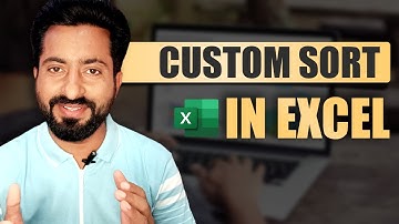 Custom Sort in Excel | MS Excel Hindi Tutorial | Class 08 | हिन्दी / اردو