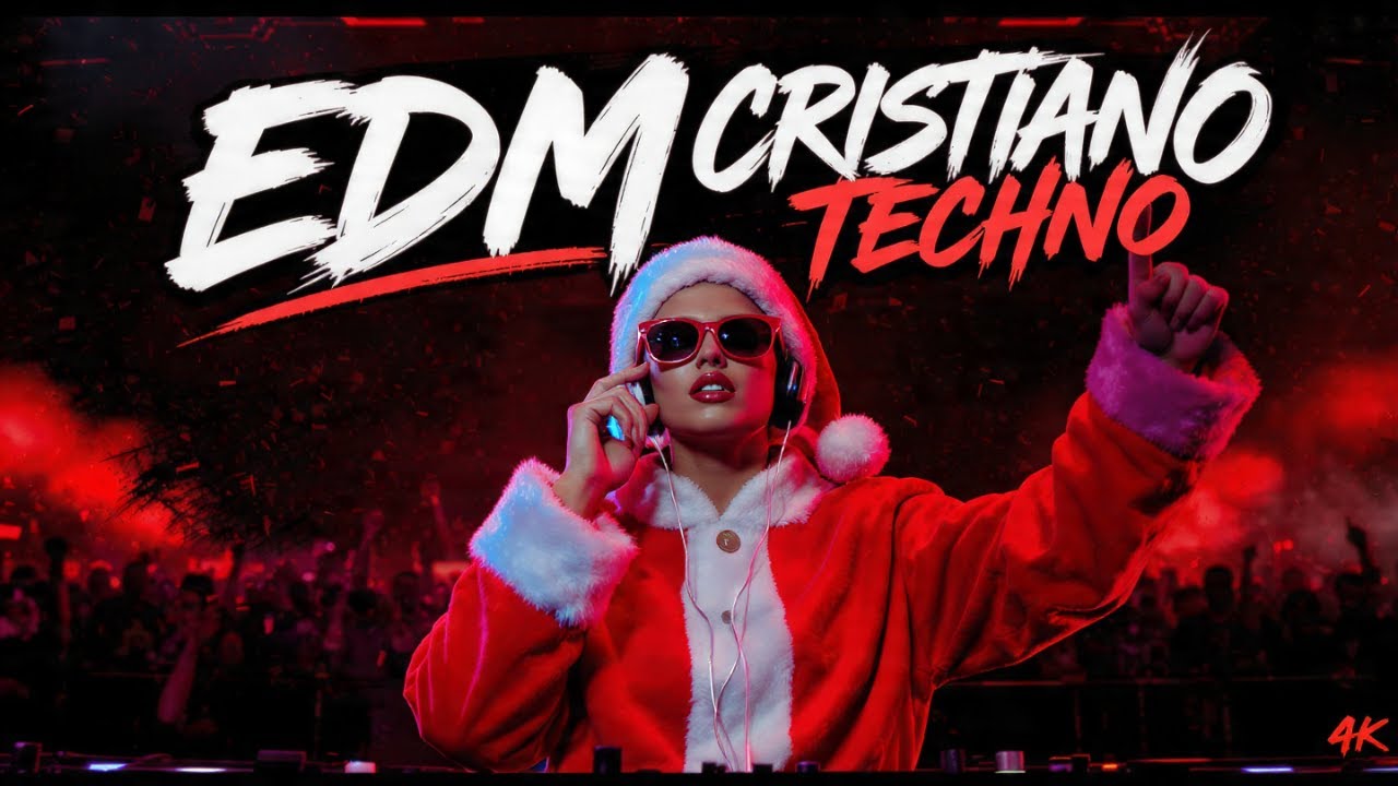 Navidad EDM Cristiano 2025 ️ Techno Worship Navideño para Paz y ...
