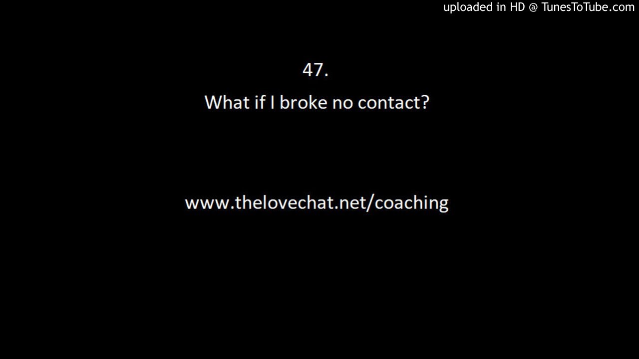 47. Что делать, если я нарушил функцию «Нет контакта»?