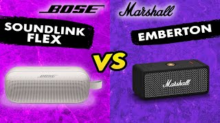 Bose SoundLink Flex Vs Marshall Emberton : Specs Comparison