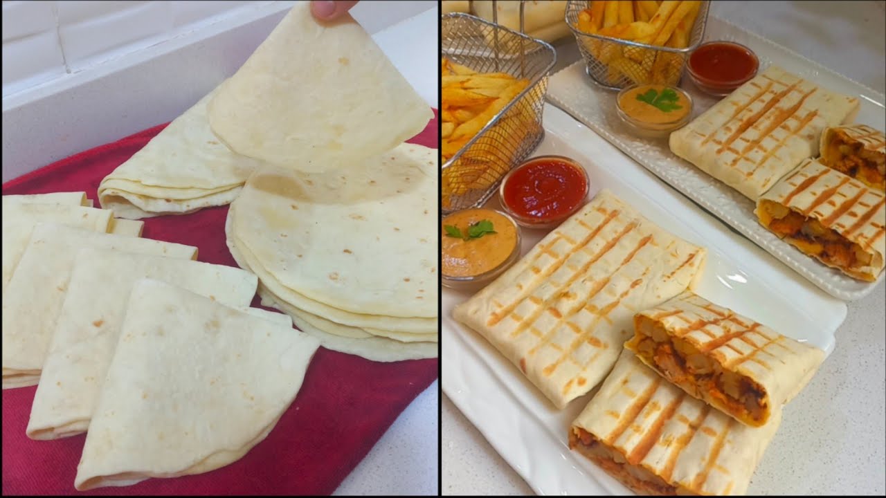 جربيها غتولي مدمنة عليه😍 طاكوس بأسهل وصفة و نتيجة مثل السناك !