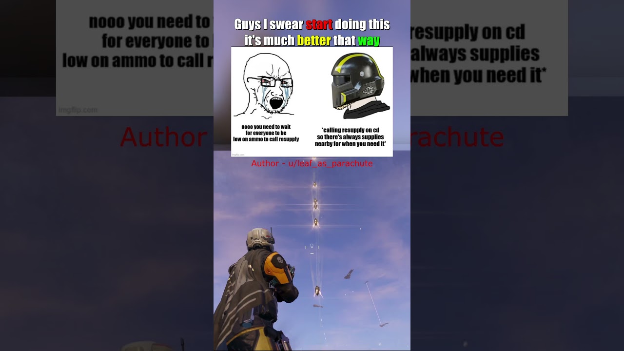 2 Types of Players in Helldiver 2 in a nutshell