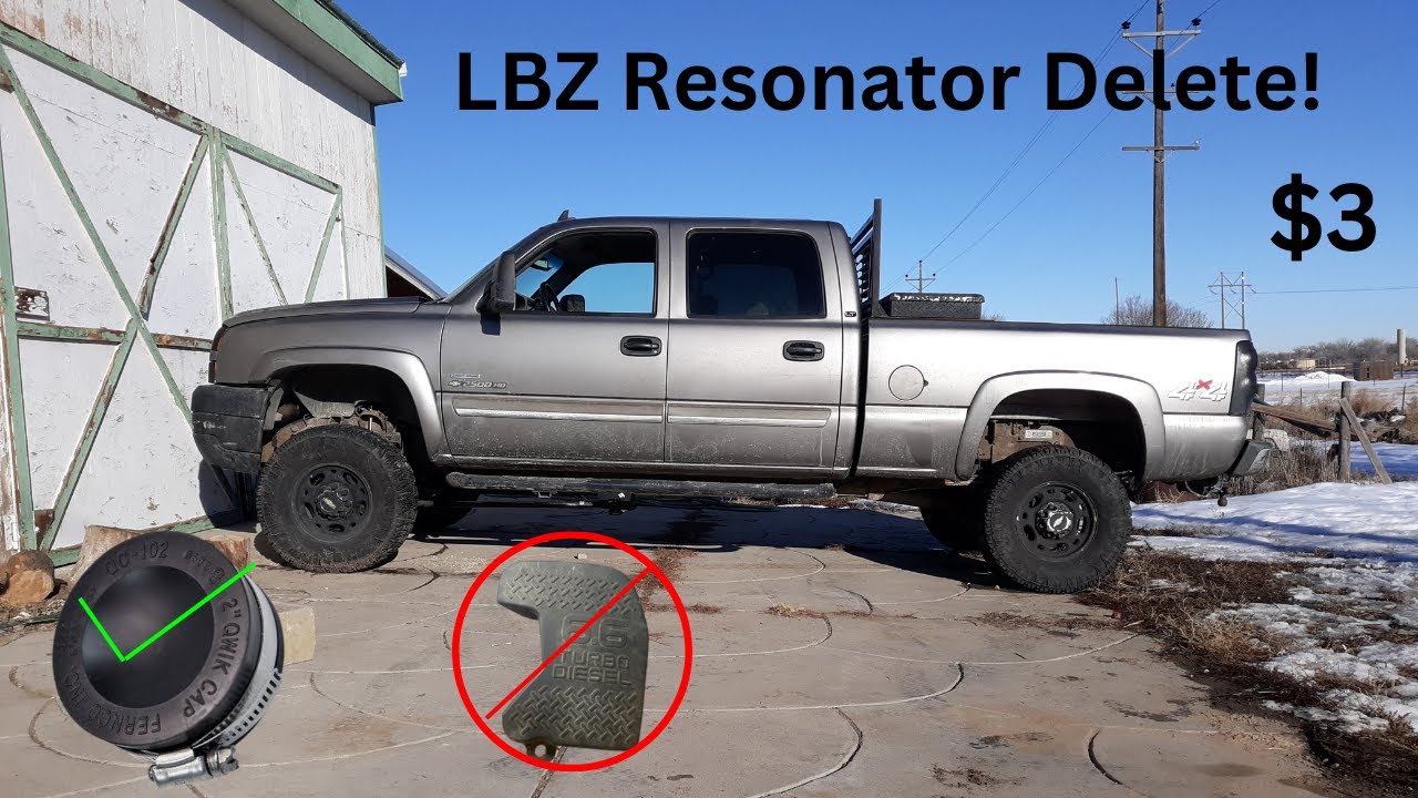Installing Resonator Delete LBZ Duramax YouTube