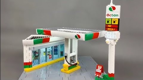 Lego Octan Gas Station Moc