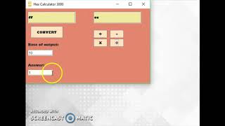 The Hexadecimal Calculator 3000 screenshot 5