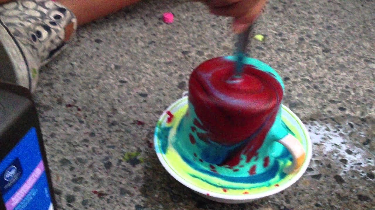 Hydrogen Peroxide Volcano Experiment!! YouTube