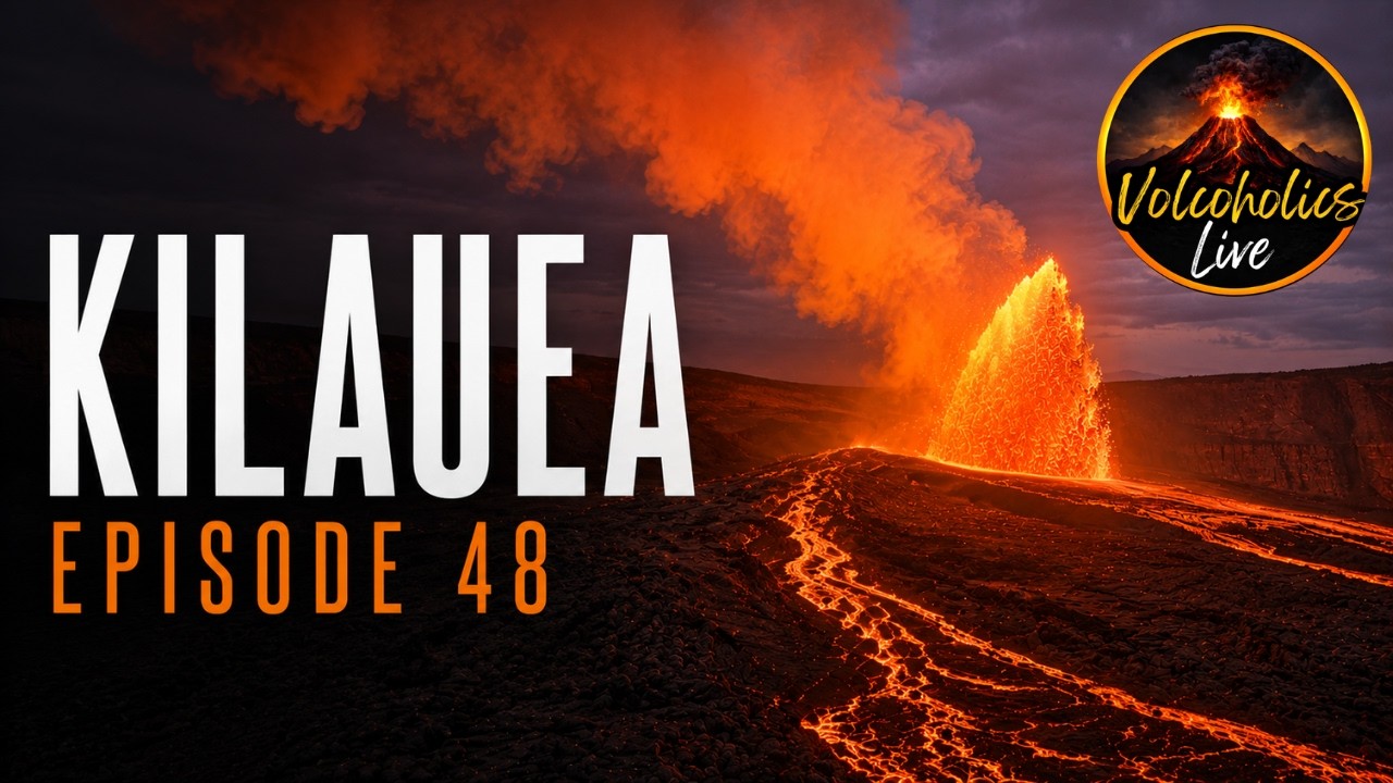 Kīlauea Episode 48 | 650ft Fountains, Peak 300 m³/s Effusion & Ashfall Advisory — Full 9-Hours