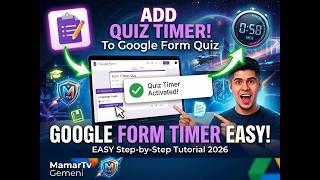 How to Add a Timer in Google Forms Quiz (Easy Tutorial 2026)