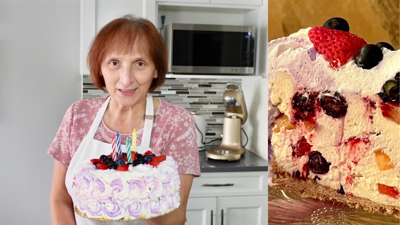 NEPEČENA  VOĆNA TORTA, BRZA, JEDNOSTAVNA I PREKUSNA