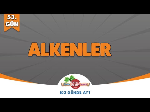 📌53.GÜN l Alkenler🤓 Kimya Adası #aytkimya