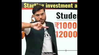 How students start investing in share market? || #a2sir #sharemarket