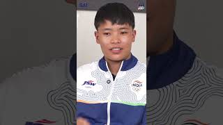 Naorem Roshibina Devi, silver medallist - Sanda Wushu Champion