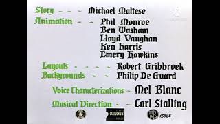 Merrie Melodies - Beanstalk Bunny 1955 Original Le Recreation