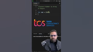 Convert Number to Array of Digits | Spread Operator Trick #coding #interview #dsa