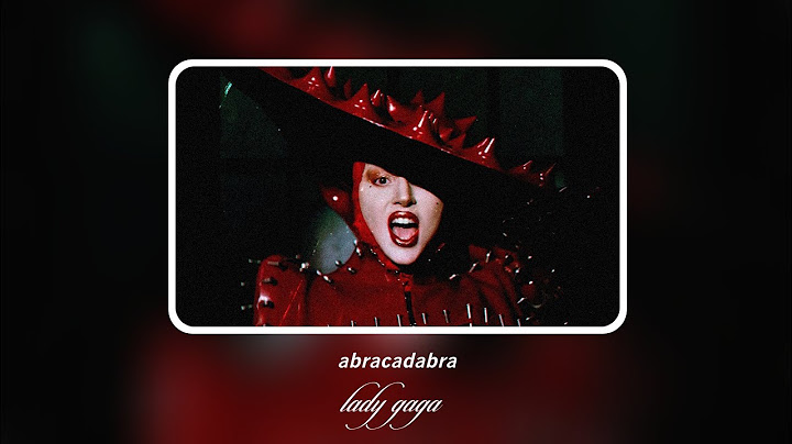 ●Lady Gaga - Abracadabra ✭ (Male Version)