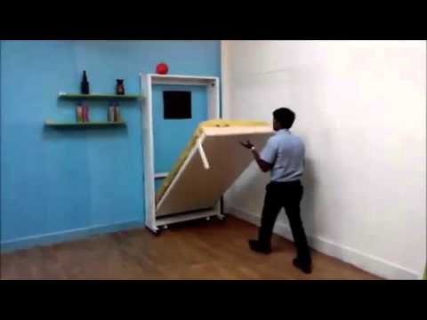 Vertical Single Bed By Prab Space Saving Concepts