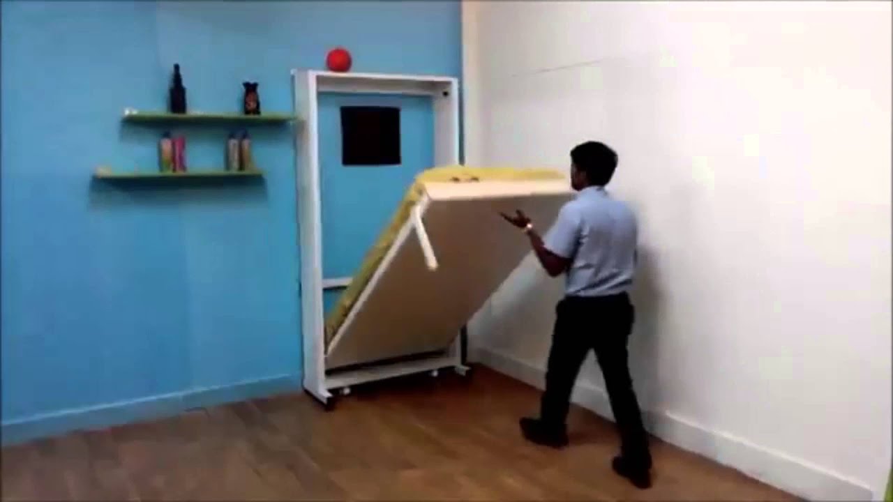 Vertical Single Bed By Prab Space Saving Concepts YouTube