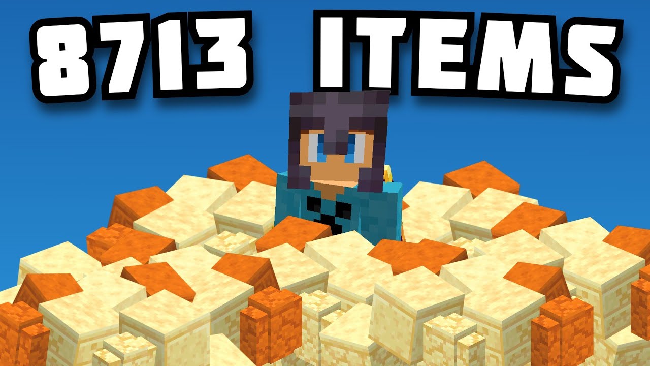 Collecting Items for My MEGA BASE in Minecraft Hardcore! - YouTube