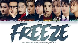 KARTRIDER X NCT 127 - 'Freeze' Lyrics (Color Coded_Han_Rom_Eng)