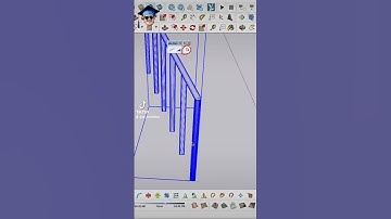 Sketchup Plugin S4U stairs Draw a Tapper #sketchup #plugin #help #architecture #design#youtubeshorts