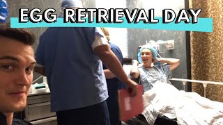 Egg Retrieval Process in IVF// October 2019 - IVF Round #2