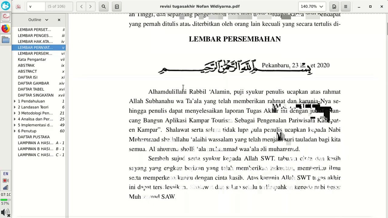 Contoh Kata Pengantar Yang Benar Materi Pelajaran 1