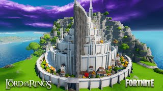 Fortnite Creative - Minas Tirith from the Lord of the Rings (Speed Build)