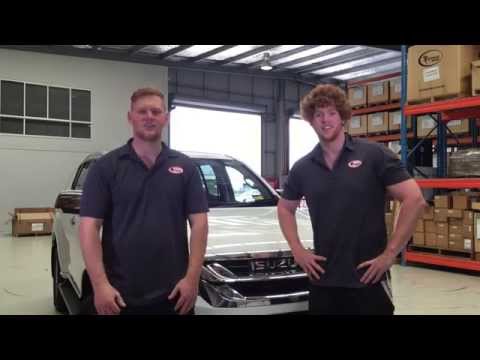 How To Install Isuzu MU X Air Suspension CR5124 Airbag Man Coil Helper Kit 