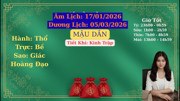 Xem Ngày Tốt Ngày 17 Tháng 1 Âm Lịch Năm 2026