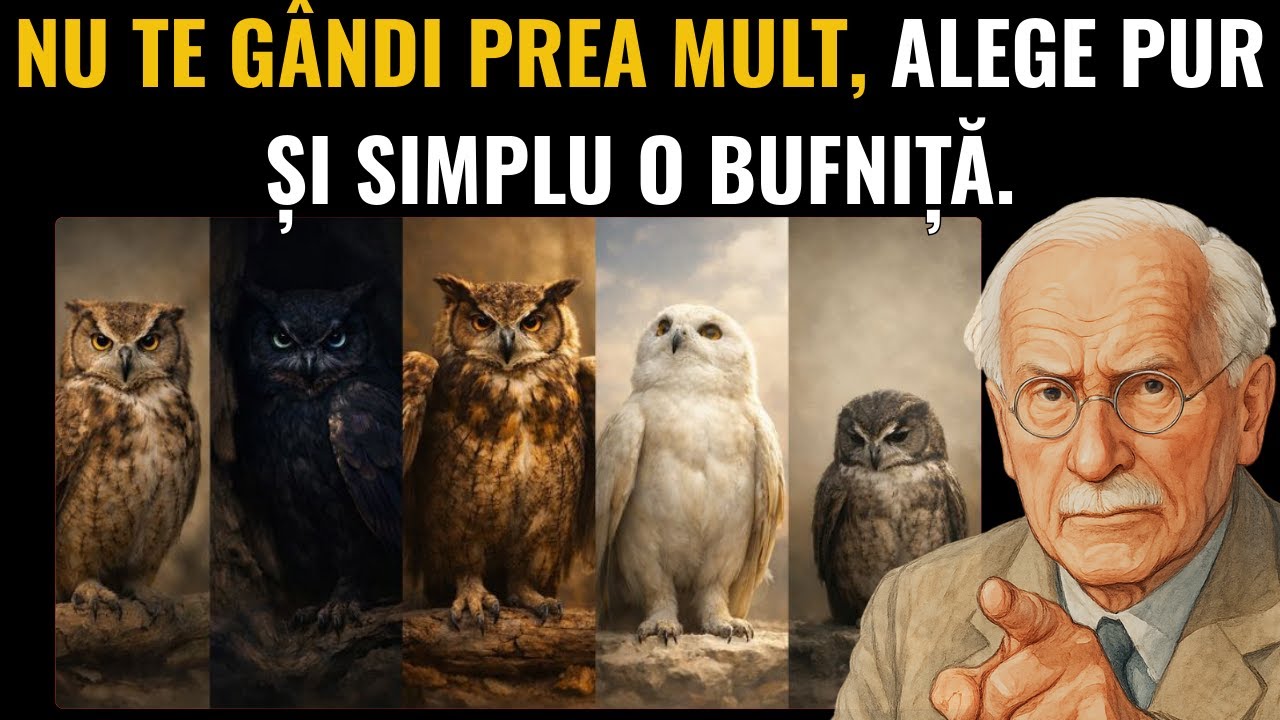Alege o bufniță și descoperă ce tip de inteligență psihologică te definește - Carl Jung
