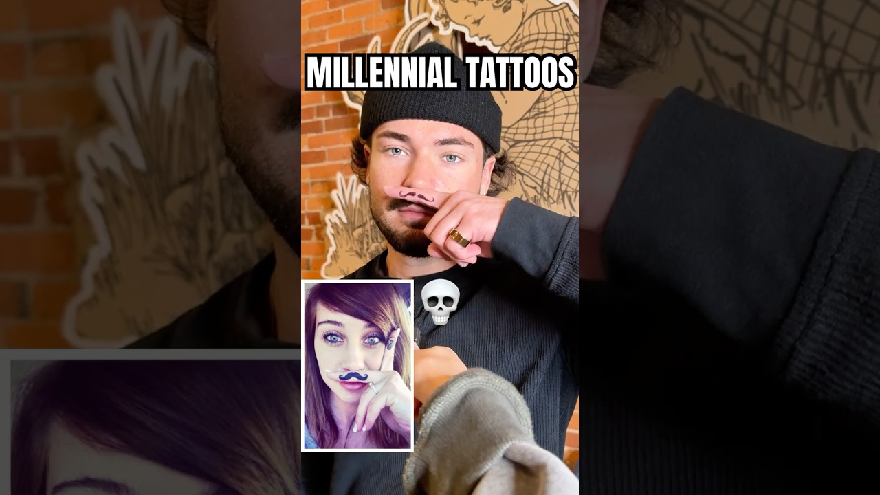 Татуировки миллениалов против татуировок поколения Z 🥴 