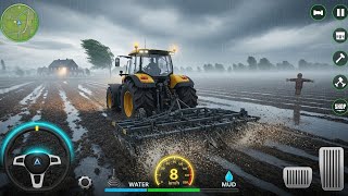 Tractor Farming Simulator 3D - Real Harvester Driving Game 2025 - Android Gameplay screenshot 1
