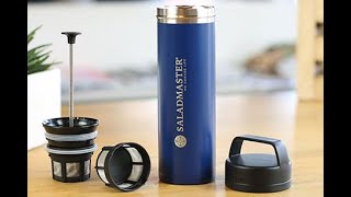 샐러드마스터 에스프로 울트라라이트 스테인레스 스틸 프레스 프렌치 프레스 트레블 텀블러 Saladmaster ESPRO Ultralight
