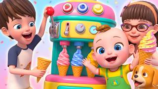 Toddler Ice Cream Song | Colorful Ice Cream Fun And Happy Music For Kids | Mini Mello TV
