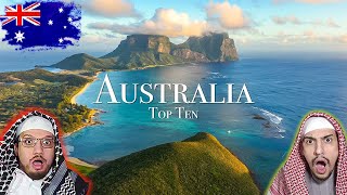 Top 10 Places To Visit in Australia | Arab Muslim Brothers Reaction