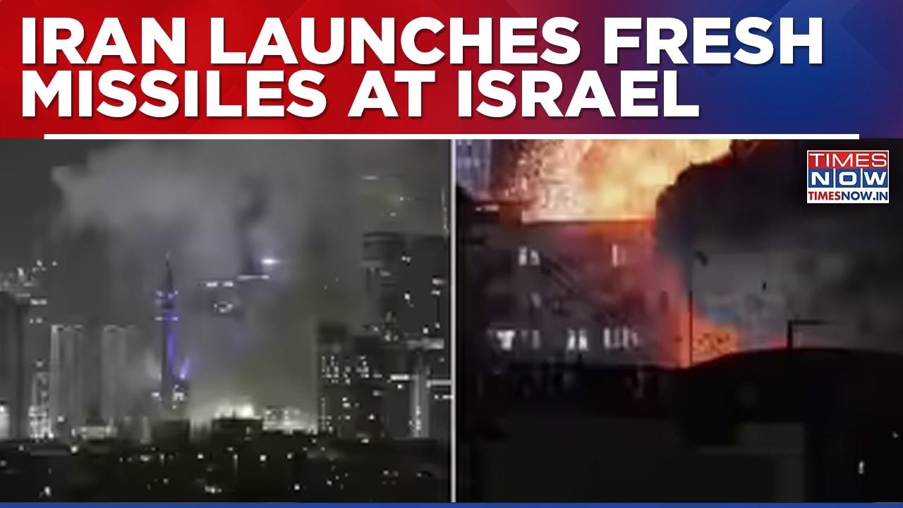 Iran Launches Fresh Missiles At Israel As Middle East Tensions Escalate To Day Six; IDF Confirms