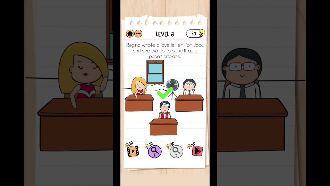 Brain Test 2 Tricky Stories Crazy High School Level 8