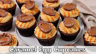 Caramel Egg Cupcakes Recipe