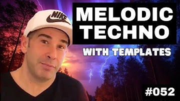 How to make progressive MELODIC  techno + Logic Pro X Template | Live Electronic Music tutorial #052
