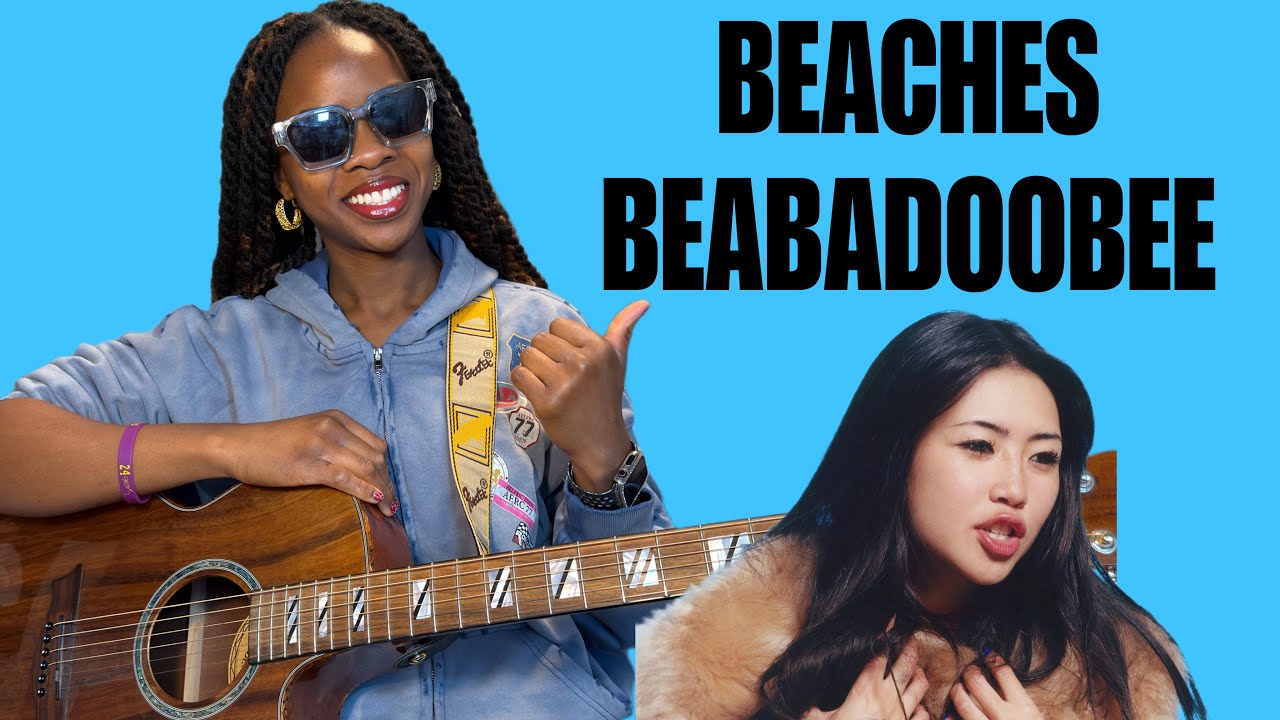 How to Play "Beaches" by Beabadoobee l Easy Guitar Tutorial